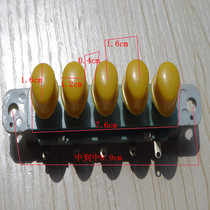 Electric fan Floor fan Table fan Piano key gear switch Yellow circle 5 keys 3 gears 1 light key fan switch