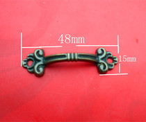 Drawer handle zinc alloy flower handle packing wooden box small handle Cat Claw handle