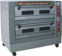 Supply of two floors four-pan commercial electric oven bread cake oven 380V power CE certified manufacturer direct