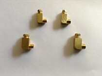 Hydraulic elbow Copper right angle joint Card sleeve elbow Lubrication accessories Tubing right angle joint