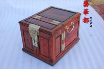 Mahogany crafts plain acid branch makeup box Mirror box Classical crafts Gift crafts factory direct sales