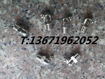 67 5-degree standard brass nickel-plated grease nozzle copper-plated elbow pressure injection type butter nozzle 1 8 (physical)