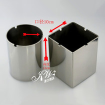 Custom stainless steel ashtray straw box storage box Shi Panda Er Ma tavern wine straw box Paper towel custom