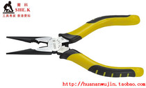 Hong Kong SECCO 6 inch chrome vanadium steel two-color handle tip Tong pliers electrical pliers SK-369