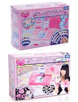 TAKARA TOMY multi-American card girl Series color armor salon luxury set color group Pink Blue