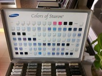 Samsung Xingrong countertop customized artificial stone imported countertop sample sample box