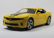 Chevrolet Large Yellow Bee Sports Car Model Chevrolet Camaro Alloy Car Model Yellow 1:18