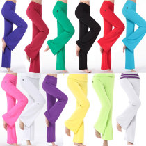 Nine dance spring and summer days modal square dance clothes womens pants size dance pants sports dance pants practice yoga pants