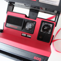 Polaroid broke up the contract with the same camera 600 red Polaroid once imaging polaroid coolcam