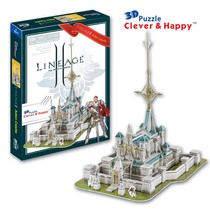Wisdom Lebon Three-dimensional Puzzle Paradise 2-Aden Castle Childrens Puzzle Toys Adult Parquet Cartoon Models