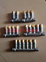 DF pressurized resistive oil row grease separator block distributor plastic machine accessories lubricating device accessories