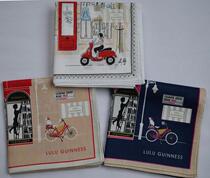 Japanese Popularity Style LU GUINNESS PURE COTTON LADY HANDPA PARIS STREETS A SCENE