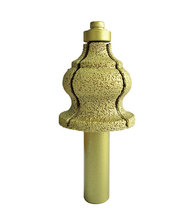 Hengli quartz stone table processing head European type 4 knife diamond head European special-shaped brazing milling cutter