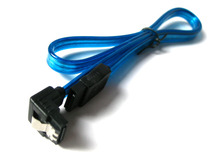 SATA3 high-speed data cable a bend has been with shrapnel 60CM blue