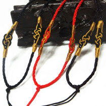 Double knot hanging rope pendant rope Jade rope Jade thread DIY wiring necklace jade jewelry jewelry jewelry rope