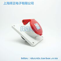 63A industrial aviation socket inclined 15 degree concealed TYP3901 TYP3918 TYP3923