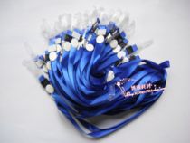 Hot sale 1 5CM wide Silk lanyard plastic hook rope breast card rope exhibition sling certificate work brand number lanyard