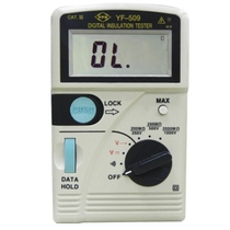 YF-509 digital high resistance temars TENMARS insulation resistance instrument Ohm meter