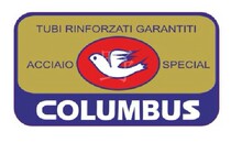 Dead fly mountain steel frame small pigeon pipe label Retro sticker Columbus Total 2 models