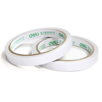 deli deli 1 2 double-sided adhesive 30401 Double-sided adhesive Two-sided adhesive Tissue paper double-sided adhesive tape 1 2cm