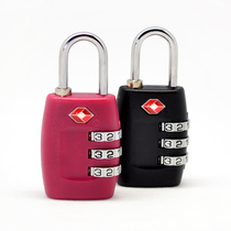 Jiast ultra-light TSA customs lock US customs certified password lock Overseas padlock Mini luggage lock