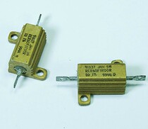 Imported from the United States 1R 5W DALE RER60F1R00R 1 OHM aluminum shell wire wound resistor 1Ω JAN level
