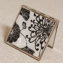 Tail Korea craft portable folding double-sided mirror 2x zoom eyeliner acne cosmetic tools