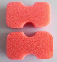 8-shaped small sponge car wash polishing wax sponge