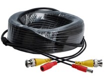 Power line video line integrated line monitoring finished line Monitoring integrated line 25 meters finished line factory direct sales