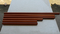Diameter 2 cm African mahogany and safflower pear short stick Martial arts stick Round wooden stick Fitness stick Self-defense stick Gas car defense