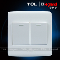 TCL Roglang switch socket brand Meilun Shui double-touch double-control switch counter genuine