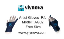 Yiynova digital screen hand painted screen dedicated to the glove