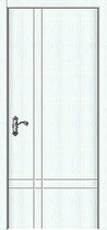 Paint-free door PVC door Solid wood composite door Paint door Interior suit door Wooden door room door Pure white simple