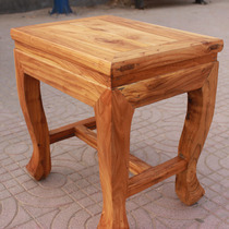 Chinese curved legs elm rosewood stool stool stool for shoe stool small stool factory direct sales can be customized