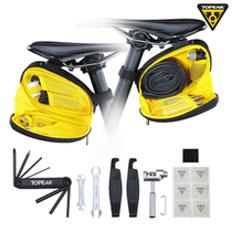 TOPEAK pole bicycle seat bag rear bag quick buckle semi-hard shell with 17 kinds of tools TC2275B