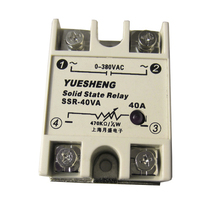 Single-phase resistance type solid-state voltage regulator SSR-40VA with potentiometer direct adjustment-Shanghai Yuesheng
