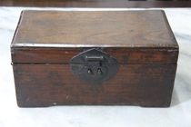 Qing Dynasty beech wood Bookbox writing room material is very good bag old bag real old furniture antique antique collection