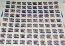 China universal ticket universal 162-2 Tibetan residential house one and a half points new multi-shot to even ticket