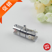 Glass clip code double-sided clamp wire rope accessories glass hanging clip fixing clip glass clip double-head movable code