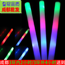 Spring Festival New Year spot foam stick night market concert party floor stall colorful LED color light stick