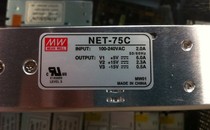 Taiwan Meanwell power NET-75C triple output 5V6A 15V2 3A -15V 0 5A