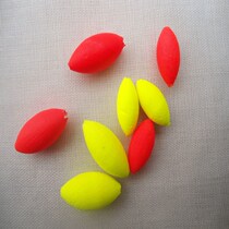 DIY floating eye-catching bean thick tail fishing drift tail enlarged tail thick tail 5 hair a