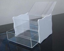 Manufacturer-made direct sales acrylic cosmetics box item box item dust cover