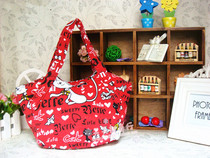 Zipper new simple boat type canvas versatile practical shopping handbag Lady Hand bag handbag handbag