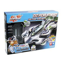 Genuine Audi double drill battle Dragon four-wheel drive car-huge wave fierce shark Assembly Racing electroplating deformation internal gift CD