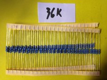 Resistor metal film carbon film 1 4 Watts 14W0 5W36K resistance a pack of 3 yuan 100 only large quantity from excellent