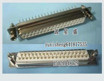 Wholesale high quality DB37 pinhole male female tape harpoon 37 core 180 degree welding plate Seat gold-plated connector