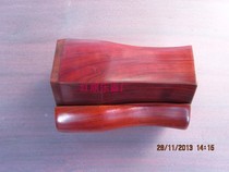 (Yuehu accessories) African small leaf red sandalwood EHU tube has been polished unskinned factory direct sales