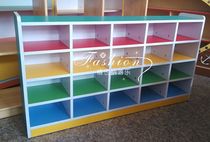 Childrens parent-child garden color fire board shoe cabinet * solid wood toy storage cabinet * schoolbag shoe cabinet wardrobe locker