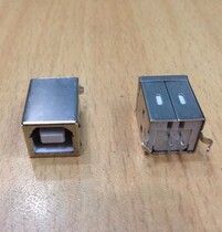 USB printer square mouth welding motherboard seat 180 ° welding board as long as the interface to the equipment common